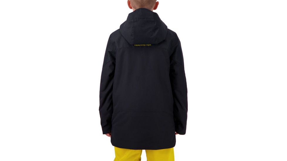 Obermeyer Gage Jacket - Boys, Black, Large, 41051-BLACK-L