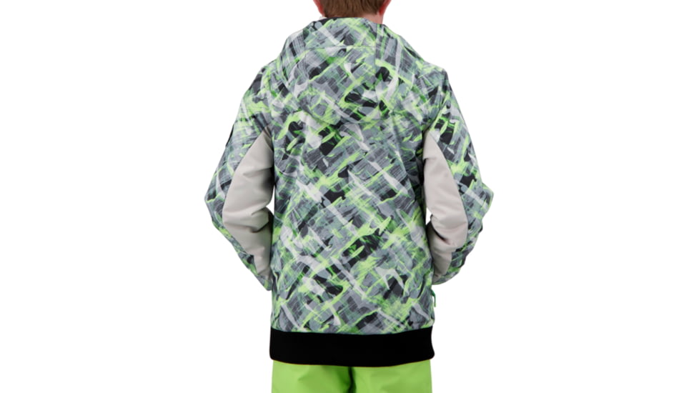 Obermeyer Gage Jacket - Boys, Carbon Camo, Small, 41071-21184-S