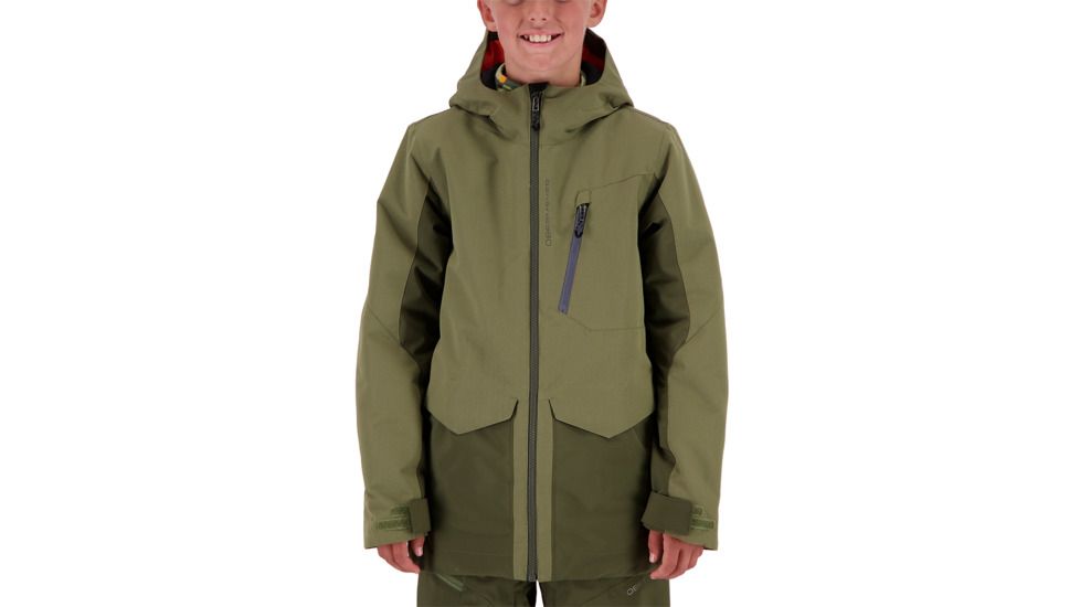 Obermeyer Gage Jacket - Boys, Military Time, Extra Large, 41051-MILITARY TIME-XL