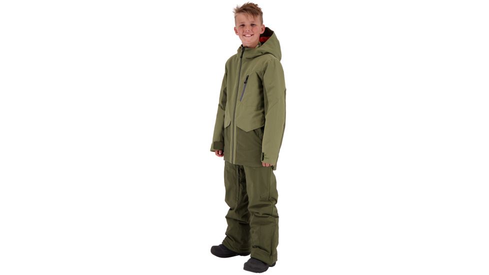 Obermeyer Gage Jacket - Boys, Military Time, Extra Large, 41051-MILITARY TIME-XL