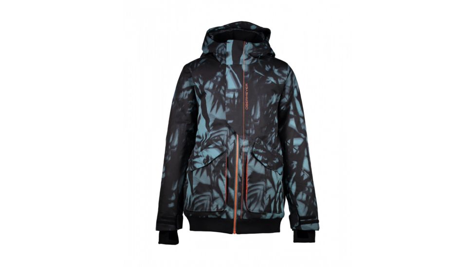 Obermeyer Gage Jacket - Boys, Palm Shadow Pri, Medium, 41041-18183-M