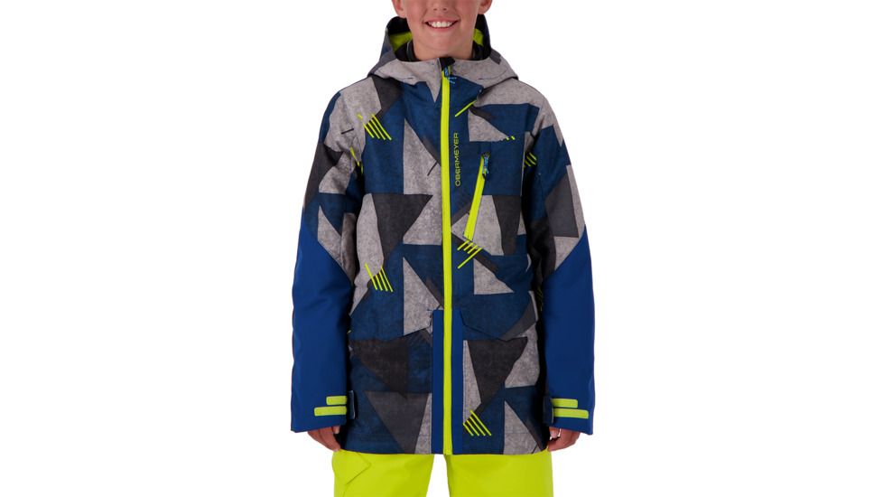 Obermeyer Gage Jacket - Boys, Retro Graphic B, Large, 41051-RETRO GRAPHIC B-L