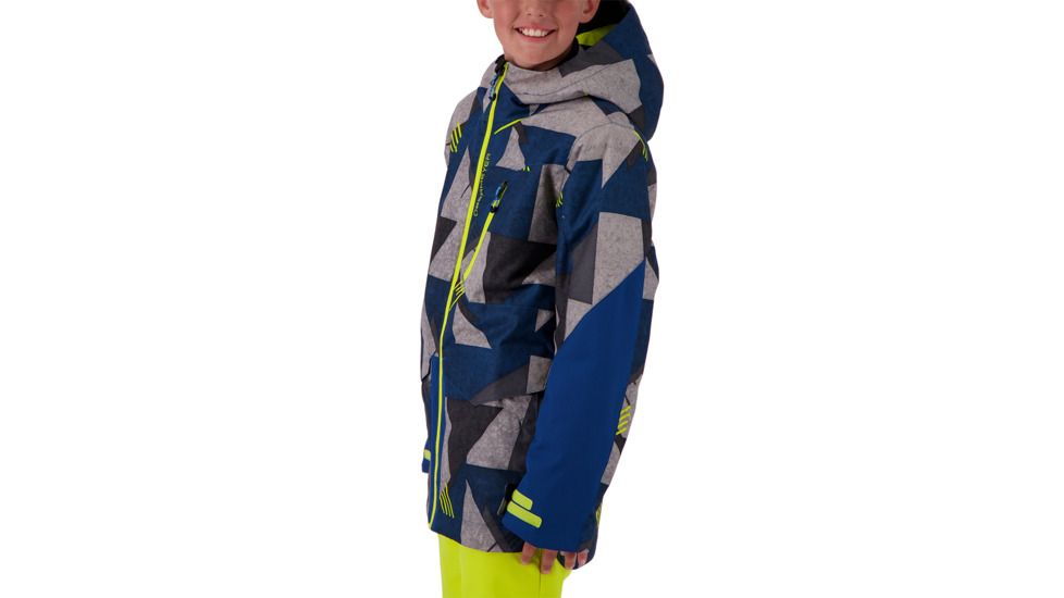 Obermeyer Gage Jacket - Boys, Retro Graphic B, Large, 41051-RETRO GRAPHIC B-L