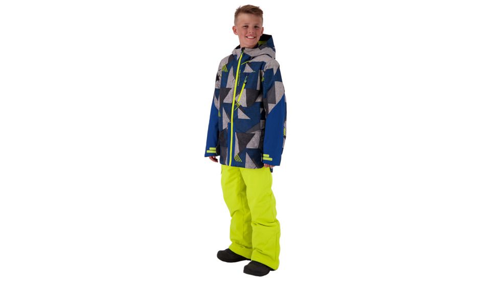 Obermeyer Gage Jacket - Boys, Retro Graphic B, Large, 41051-RETRO GRAPHIC B-L