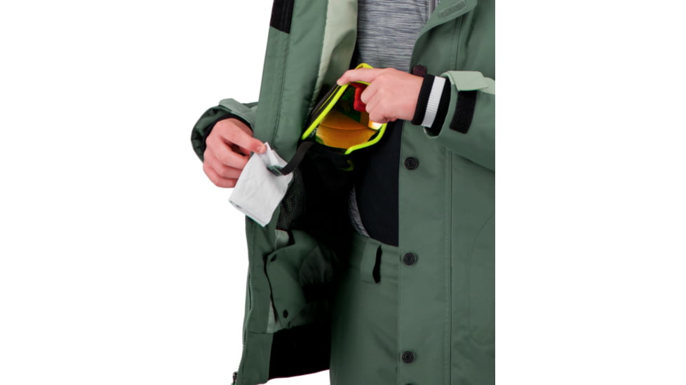Obermeyer Gage Jacket - Boys, Sage Advice, Medium, 41071-21188-M