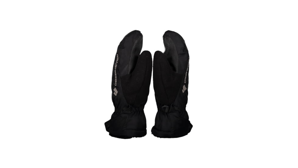 Obermeyer Gauntlet Mitten, Black, Extra Large, 78021-16009-XL