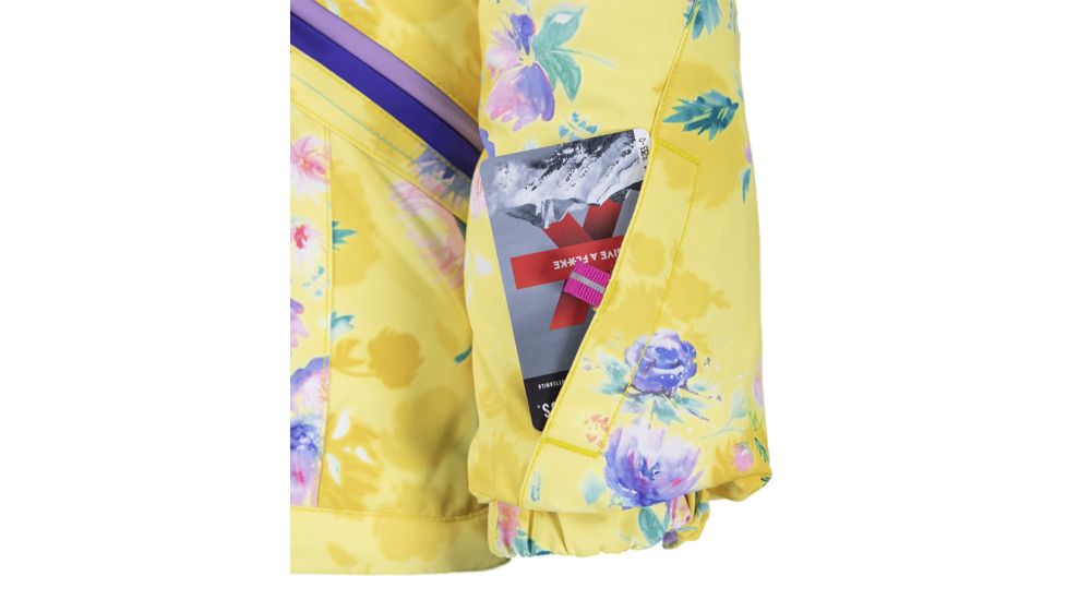 Obermeyer Glam Jacket - Girls, Lemon Glaze, 5, 51051-LEMON GLAZE-5