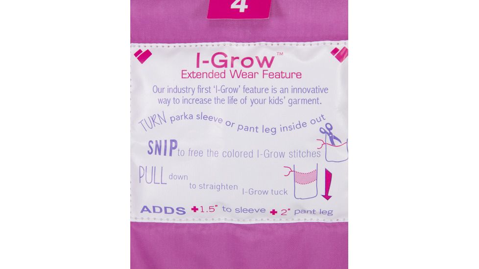 Obermeyer Glam Jacket - Girls, Lemon Glaze, 5, 51051-LEMON GLAZE-5