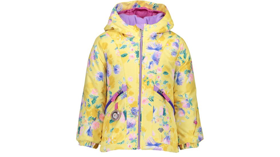 Obermeyer Glam Jacket - Girls, Lemon Glaze, 5, 51051-LEMON GLAZE-5
