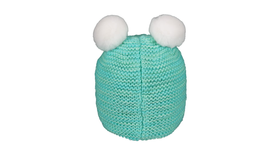 Obermeyer Glen FF Pom-Pom Beanie, Baby Blues, One Size, 78045-21062-ONE SIZE
