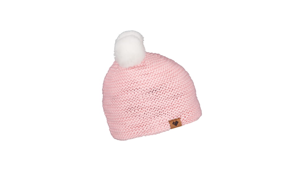 Obermeyer Glen FF Pom-Pom Beanie, Pinklight, One Size, 78045-21052-ONE SIZE