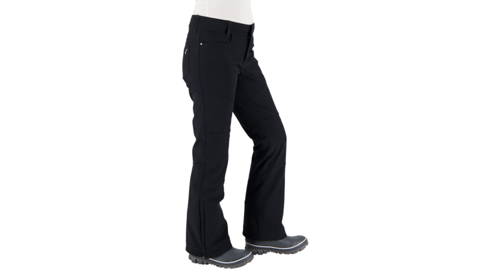 Obermeyer Glyph Tech Softshell Pant - Womens, Black, 18, 15055-16009-18