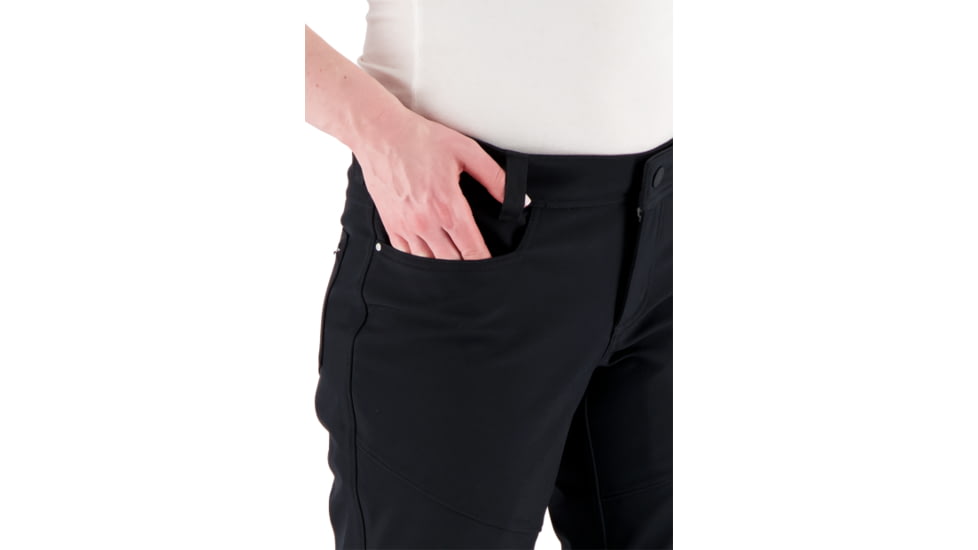 Obermeyer Glyph Tech Softshell Pant - Womens, Black, 18, 15055-16009-18