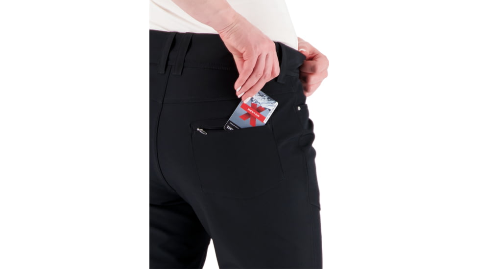 Obermeyer Glyph Tech Softshell Pant - Womens, Black, 18, 15055-16009-18