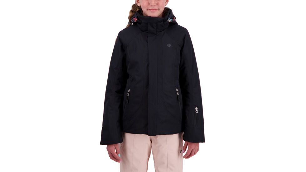 Obermeyer Haana Jacket - Girls, Black, Medium, 31052-BLACK-M