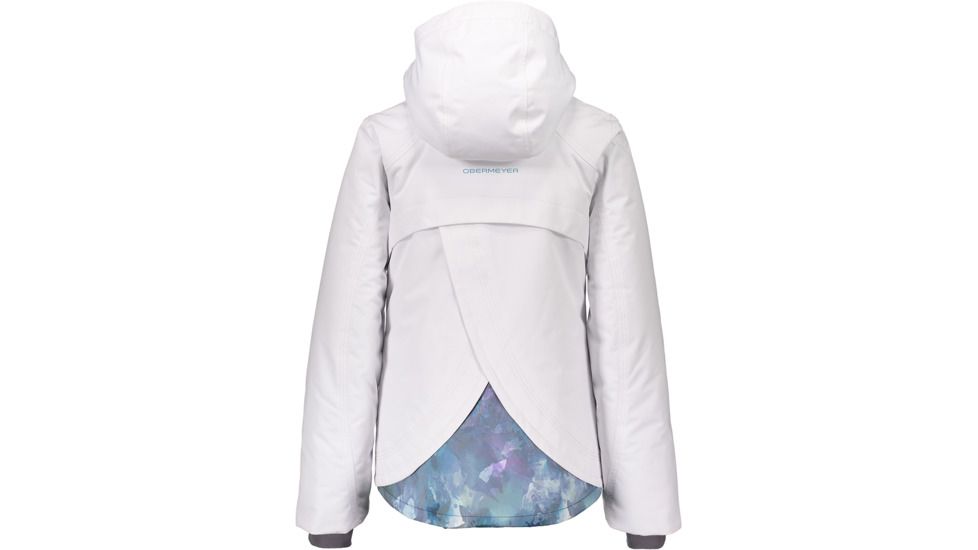 Obermeyer Haana Jacket - Girls, White, Small, 31052-WHITE-S