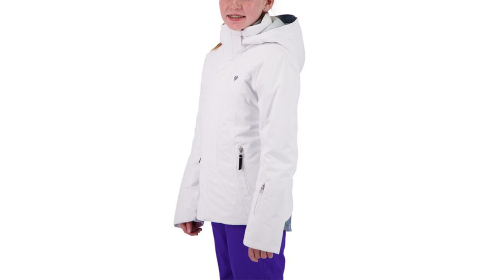 Obermeyer Haana Jacket - Girls, White, Small, 31052-WHITE-S