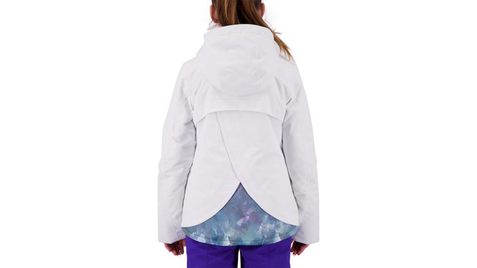 Obermeyer Haana Jacket - Girls, White, Small, 31052-WHITE-S