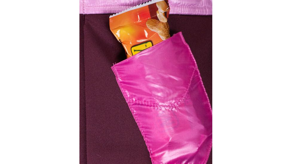 Obermeyer Hayden Hybrid Fleece Jacket - Kids, Drop The Beet, Large, 77024-DROP THE BEET-L