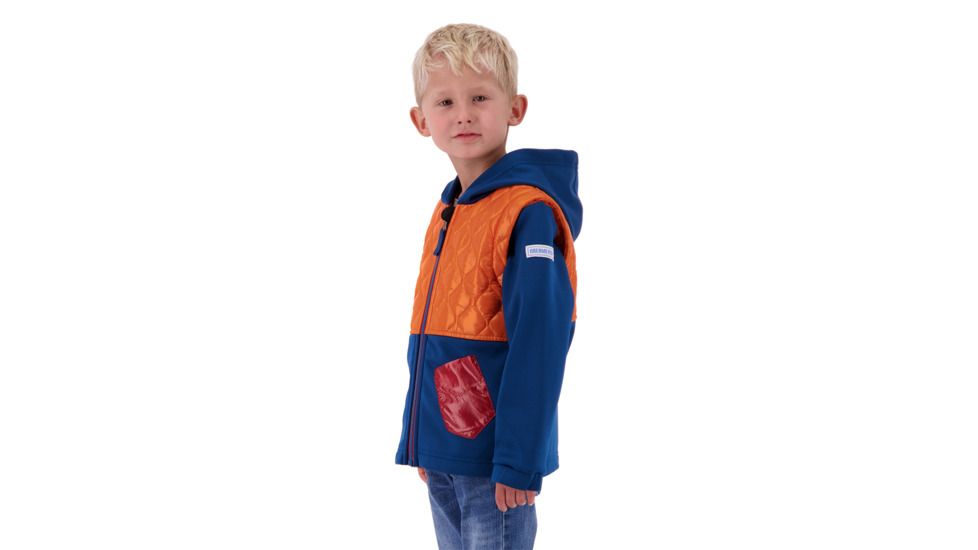 Obermeyer Hayden Hybrid Fleece Jacket - Kids, Passport, Large, 77024-PASSPORT-L