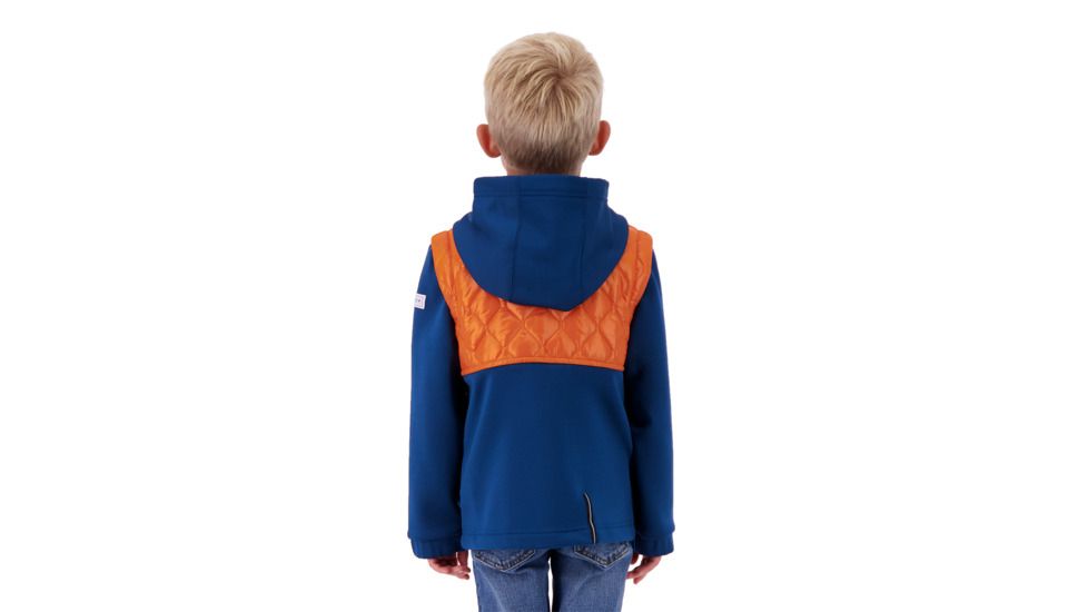 Obermeyer Hayden Hybrid Fleece Jacket - Kids, Passport, Large, 77024-PASSPORT-L