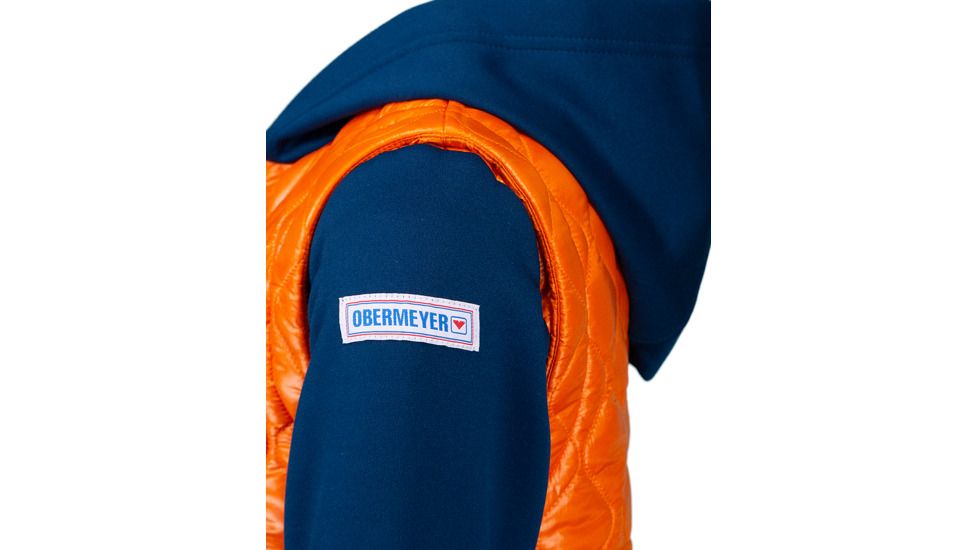 Obermeyer Hayden Hybrid Fleece Jacket - Kids, Passport, Large, 77024-PASSPORT-L