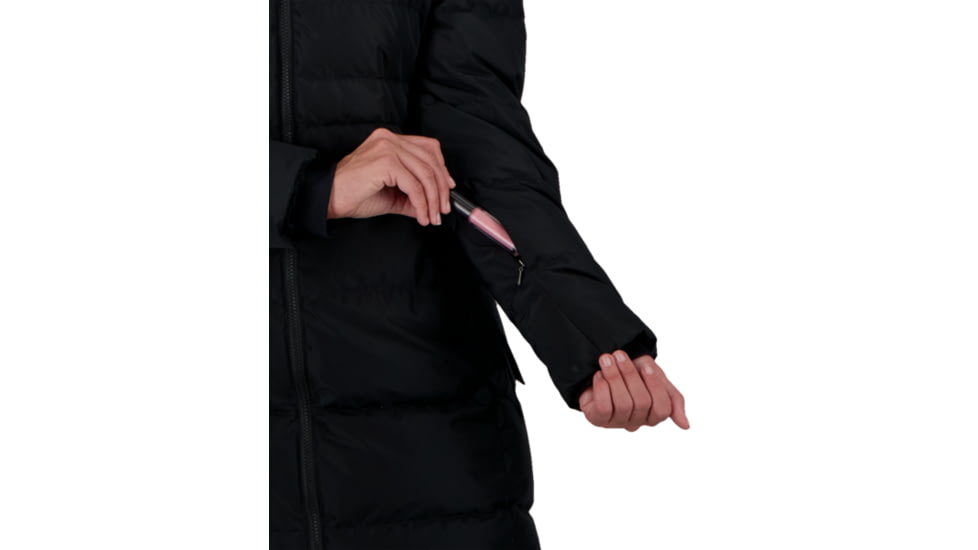 Obermeyer Hemera Down Parka - Womens, Black, 10, 11180-16009-10