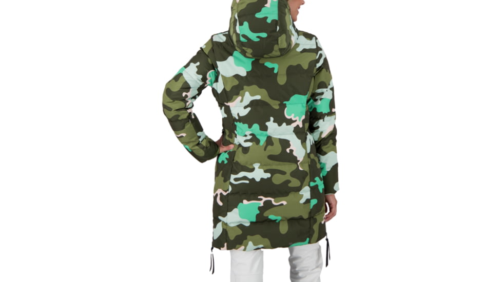 Obermeyer Hemera Down Parka - Womens, Jasmint Camo, 14, 11180-21129-14