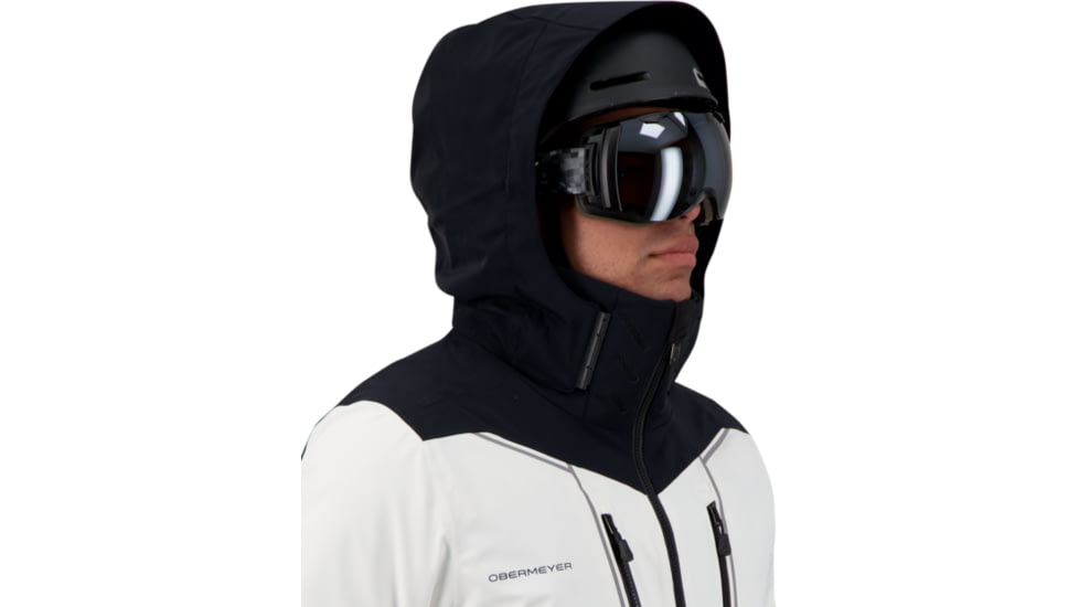 Obermeyer Iba Down Hybrid Jacket - Mens, Black, Small, 21041-16009-S