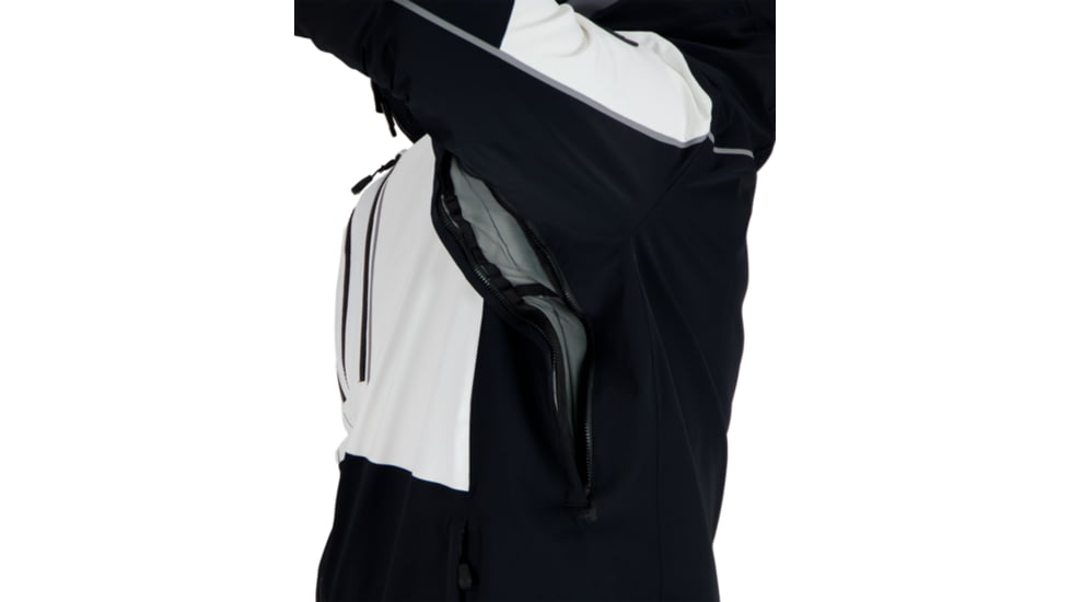 Obermeyer Iba Down Hybrid Jacket - Mens, Black, Small, 21041-16009-S