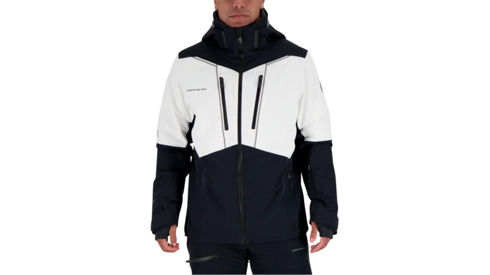 Obermeyer Iba Down Hybrid Jacket - Mens, Black, Small, 21041-16009-S