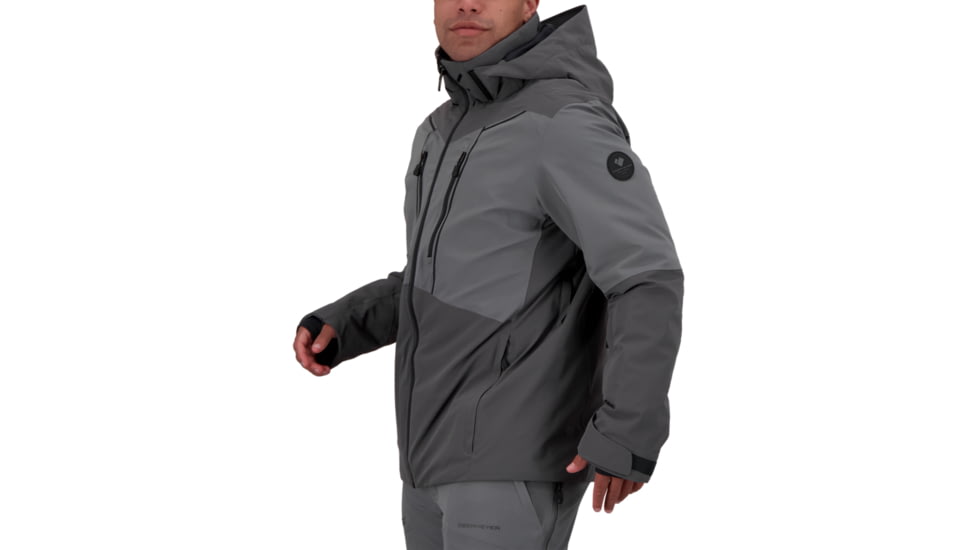 Obermeyer Iba Down Hybrid Jacket - Mens, Coal, Extra Large, 21041-20004-XL