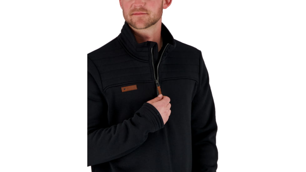 Obermeyer Jace Fleece Pullover - Mens, Black, 2XL, 27044-16009-2XL
