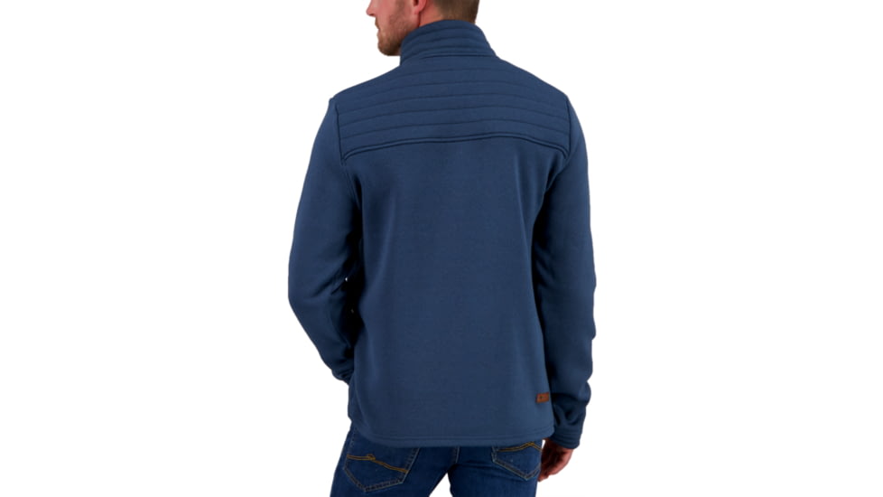 Obermeyer Jace Fleece Pullover - Mens, Raw Indigo, Small, 27044-21175-S