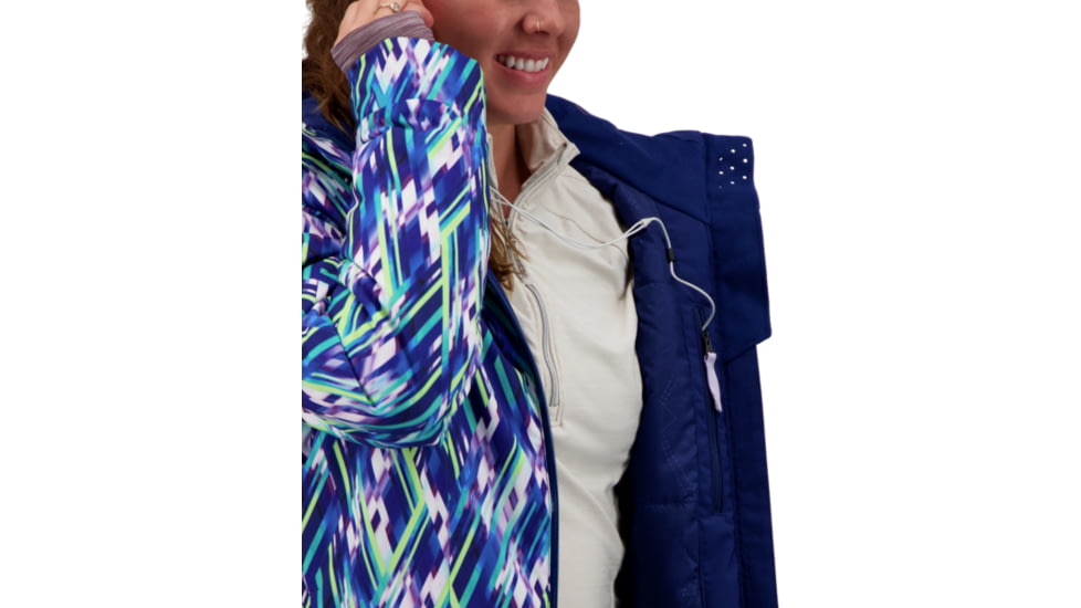 Obermeyer Jette Jacket - Womens, Cosmic Ray, 10, 11166-21152-10