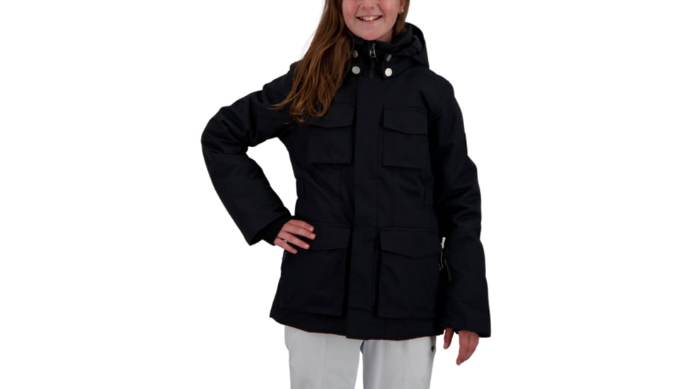 Obermeyer June Jacket - Girls, Black, Medium, 31073-16009-M