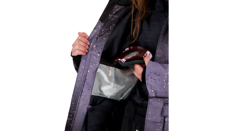 Obermeyer June Jacket - Girls, Stars Align, Medium, 31073-21177-M