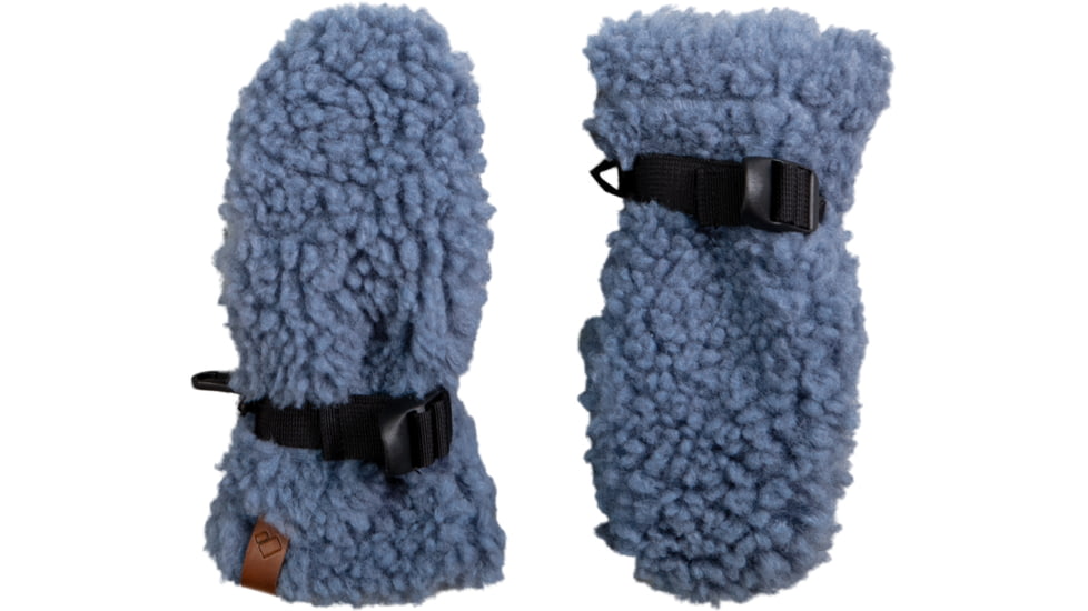 Obermeyer Kids Sherpa Mitten - Kids, Slated, L, 78058-22165-L