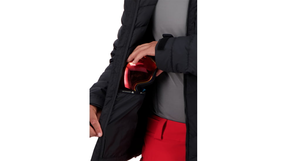 Obermeyer Klaus Down Insulator - Mens, Black, Large, 24009-16009-L