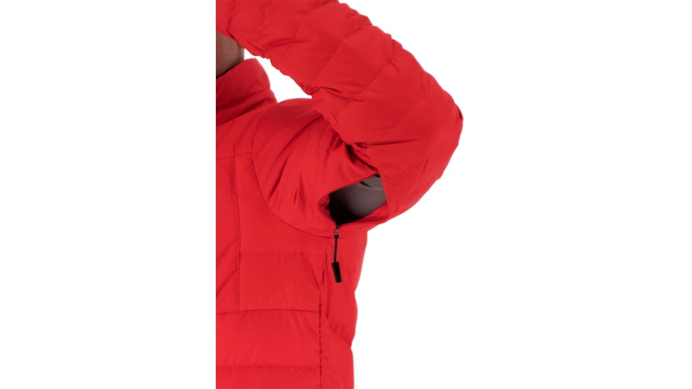 Obermeyer Klaus Down Insulator - Mens, Brakelight, Extra Small, 24009-19042-XS