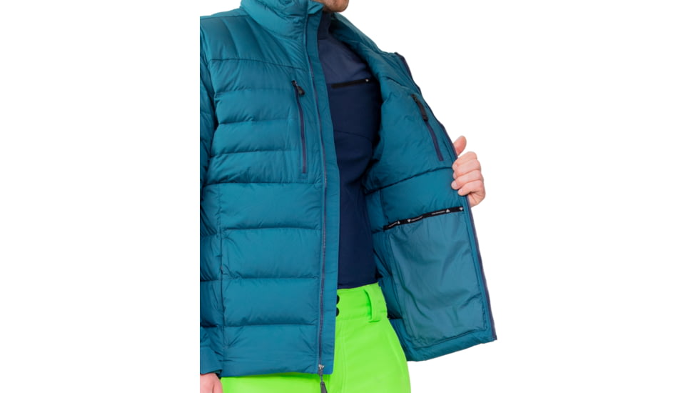 Obermeyer Klaus Down Jacket - Men's, Large, Blue Agave, 24010-22163-L