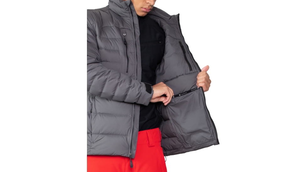 Obermeyer Klaus Down Jacket - Men's, Large, Coal, 24010-20004-L