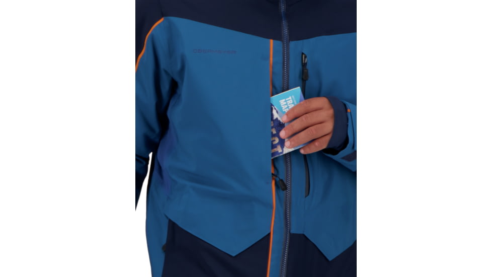 Obermeyer Kodiak Jacket - Mens, Admiral, Small, 21102-21174-S