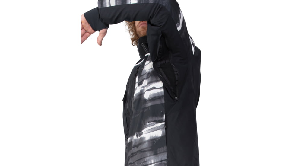 Obermeyer Kodiak Jacket - Mens, Large, Black Out, 21116-22104-L