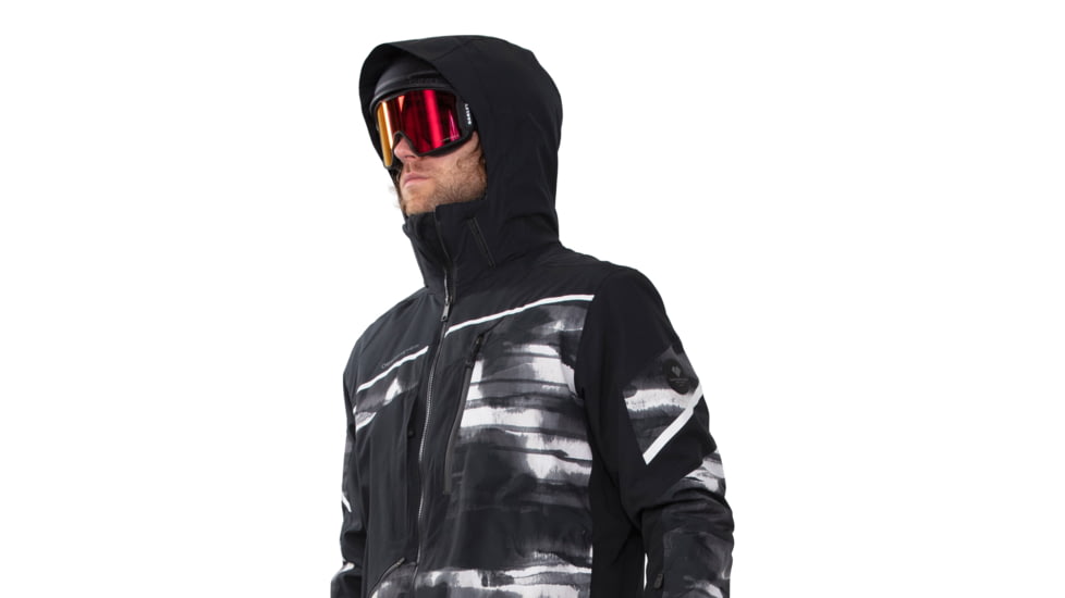 Obermeyer Kodiak Jacket - Mens, Large, Black Out, 21116-22104-L