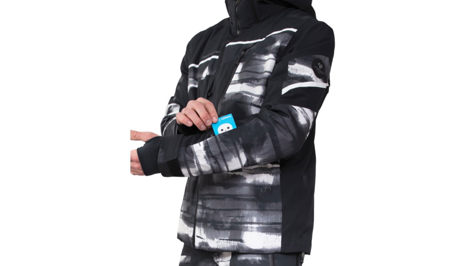 Obermeyer Kodiak Jacket - Mens, Large, Black Out, 21116-22104-L