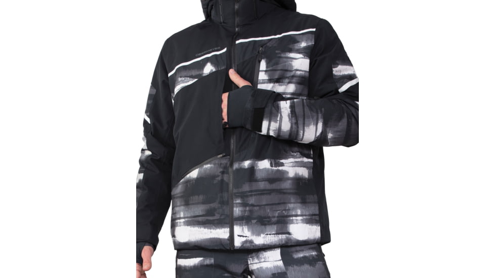 Obermeyer Kodiak Jacket - Mens, Large, Black Out, 21116-22104-L