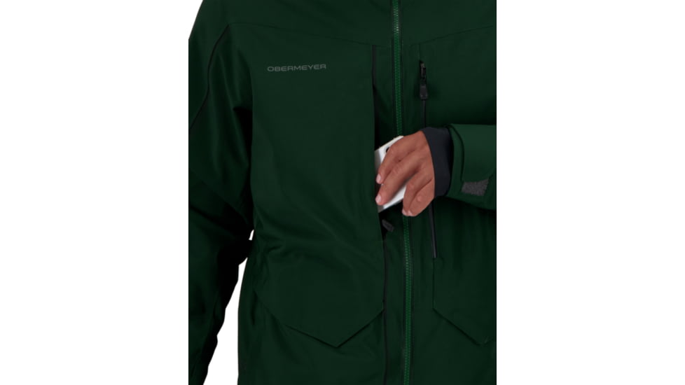 Obermeyer Kodiak Jacket - Mens, Night Ops, Small, 21102-21190-S