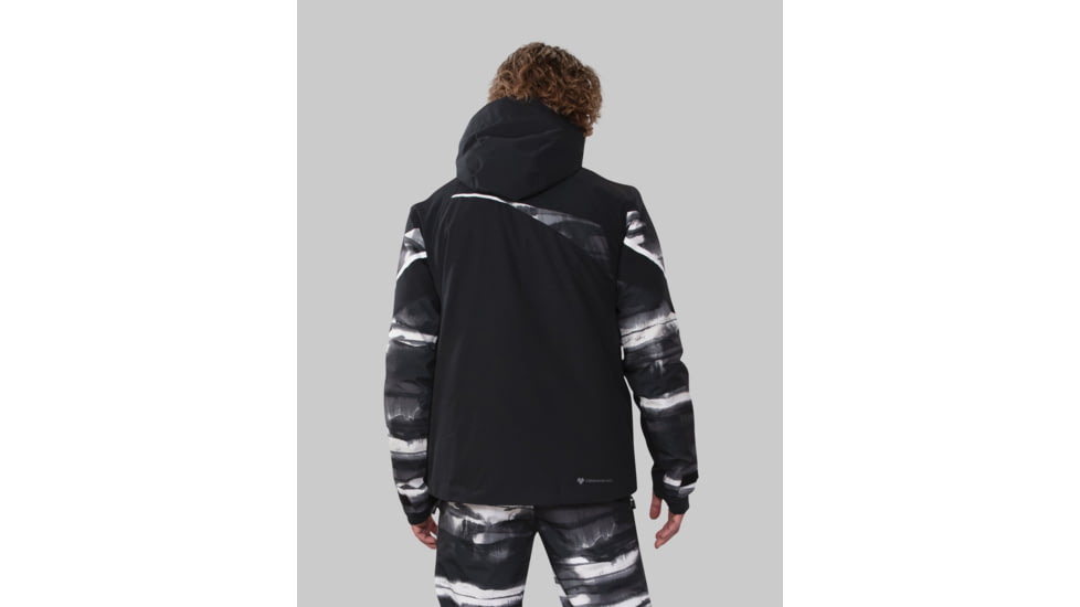 Obermeyer Kodiak Jacket - Mens, 2XL, Black Out, 21116-22104-2XL