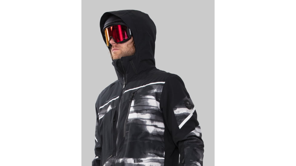 Obermeyer Kodiak Jacket - Mens, 2XL, Black Out, 21116-22104-2XL